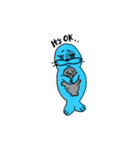 Leo the Blue Seal（個別スタンプ：3）