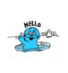 Leo the Blue Seal（個別スタンプ：5）