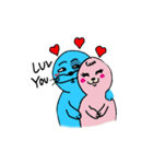 Leo the Blue Seal（個別スタンプ：8）