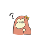 傲慢なゴリラちゃん（個別スタンプ：1）