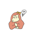 傲慢なゴリラちゃん（個別スタンプ：15）