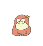 傲慢なゴリラちゃん（個別スタンプ：36）