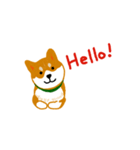 柴ワンコのかわいい仕草（個別スタンプ：1）