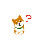 柴ワンコのかわいい仕草（個別スタンプ：7）