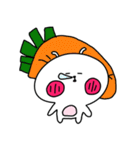 Rabbit and her carrots（個別スタンプ：14）