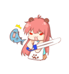 funny life of bear（個別スタンプ：27）
