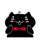 黒い猫の木炭軟らかい腐った毎日1（個別スタンプ：10）
