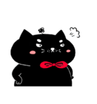 黒い猫の木炭軟らかい腐った毎日1（個別スタンプ：19）