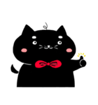 黒い猫の木炭軟らかい腐った毎日1（個別スタンプ：20）