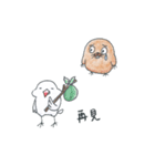 Zoo and Lu Lu（個別スタンプ：12）