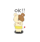 くまのぽんたスタンプ（個別スタンプ：3）