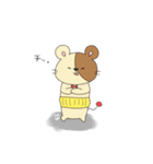 くまのぽんたスタンプ（個別スタンプ：20）