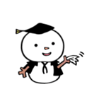 Snowman from Oxford（個別スタンプ：11）