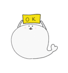 あざらしのぽたん（個別スタンプ：4）