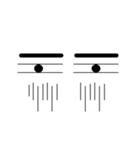 自己顔文字（個別スタンプ：18）