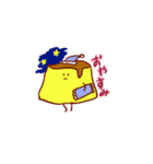 愉快なたべものたち（個別スタンプ：3）