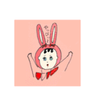 キキョんとわーるど。（個別スタンプ：1）