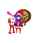 X-Mas Girl（個別スタンプ：3）