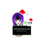 X-Mas Girl（個別スタンプ：6）
