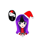 X-Mas Girl（個別スタンプ：7）