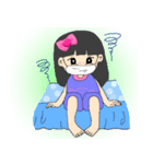 Bowknot girl（個別スタンプ：12）