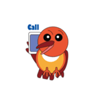 アカショウビン（個別スタンプ：3）
