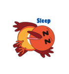 アカショウビン（個別スタンプ：20）