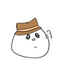 まるっと、ぼてっと、おもちさん。（個別スタンプ：16）