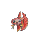 Fighting tiddler（個別スタンプ：14）