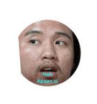 friends adit（個別スタンプ：7）
