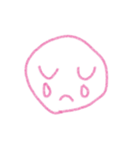 ピンクフェイス（個別スタンプ：5）