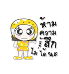 Hi！！ My name is Leena...（個別スタンプ：6）