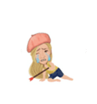 Aumy worried（個別スタンプ：2）