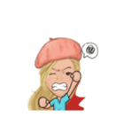 Aumy worried（個別スタンプ：3）