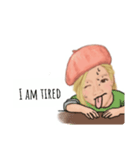 Aumy worried（個別スタンプ：5）