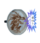 A fantasy world of latte art（個別スタンプ：4）
