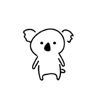 白いコアラ（個別スタンプ：1）