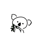 白いコアラ（個別スタンプ：8）