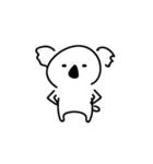 白いコアラ（個別スタンプ：13）