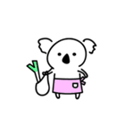 白いコアラ（個別スタンプ：14）