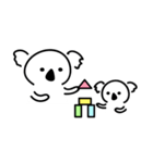 白いコアラ（個別スタンプ：15）