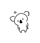 白いコアラ（個別スタンプ：16）