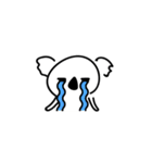 白いコアラ（個別スタンプ：19）