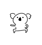 白いコアラ（個別スタンプ：24）