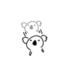 白いコアラ（個別スタンプ：27）