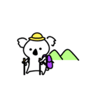 白いコアラ（個別スタンプ：28）