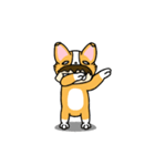 Corgi XIAO LAI is not a human-move（個別スタンプ：5）