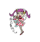 デトックスアイドル毒子ちゃん（個別スタンプ：24）