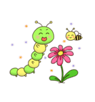 Cute Caterpillar (Chinese)（個別スタンプ：11）