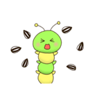 Cute Caterpillar (Chinese)（個別スタンプ：13）